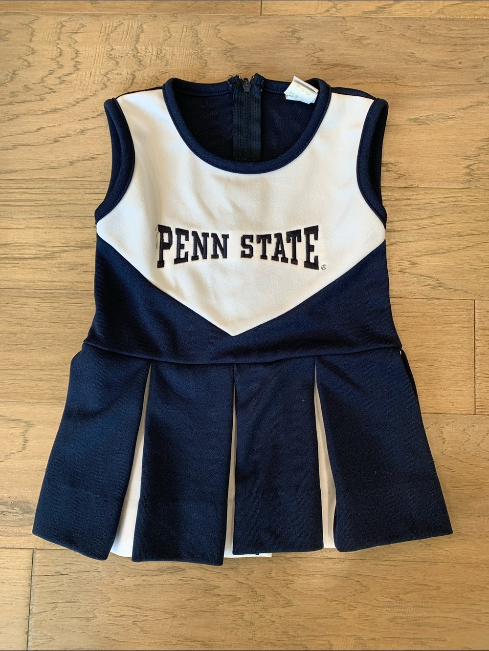 Little King Penn State Girls Navy and White Cheer Tank Dress Size 2